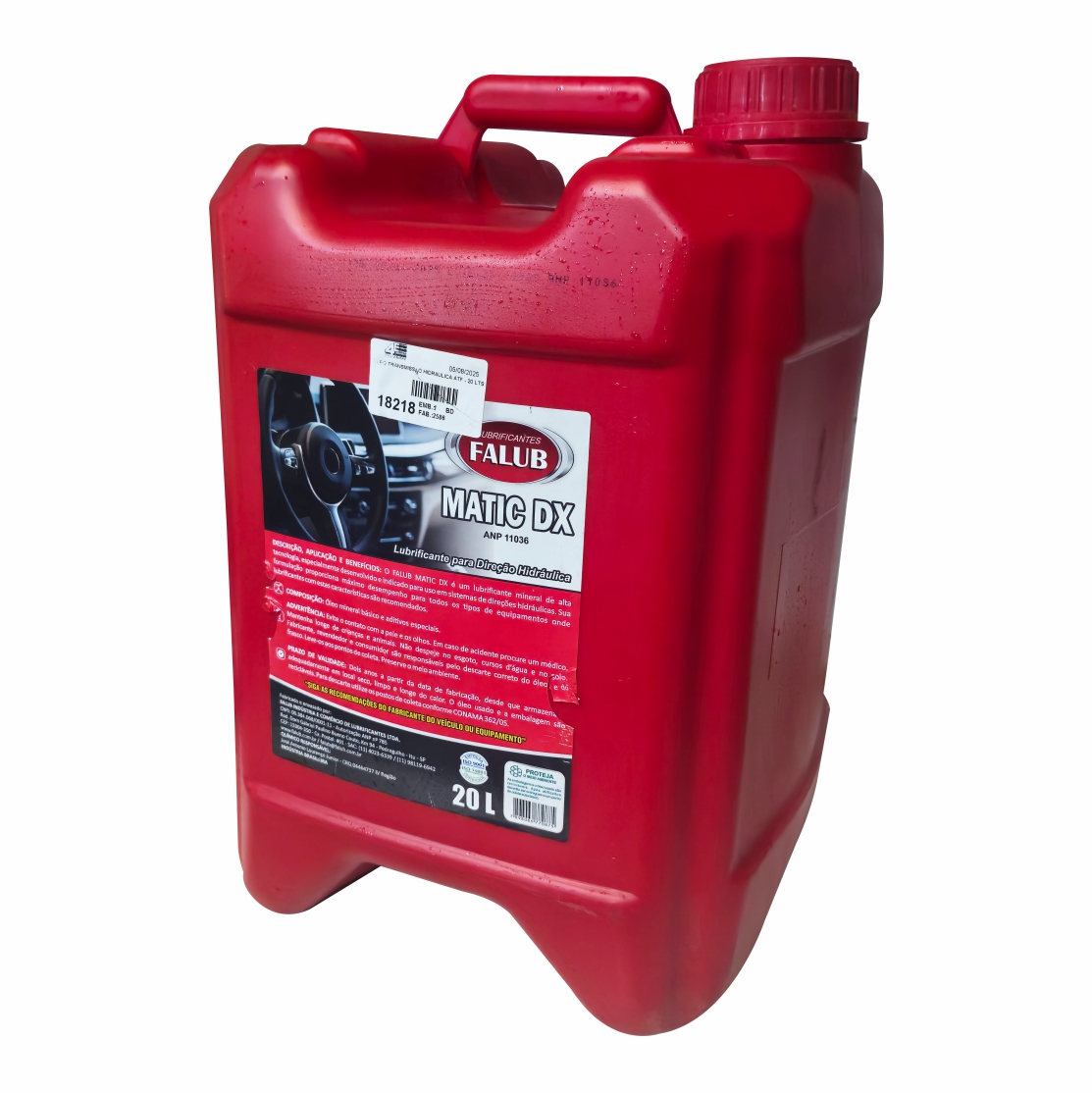 Oleo Hidraulico 68Hl - 20 Litros - Falke